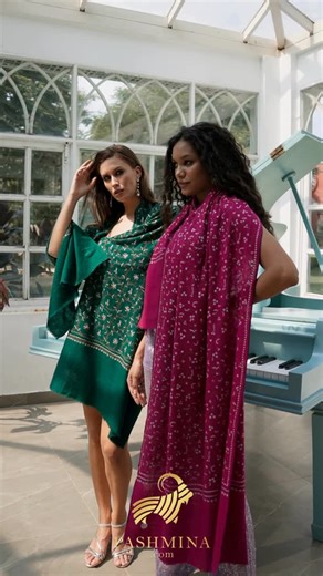 Pashmina.com ™ World's biggest platform for authentic Pashminas on Instagram: "When you envelop yourself in the unrivalled softness of a cashmere wrap, you’ll realize that only authentic Cashmere can deliver the world-renowned and unparalleled luxury that you deserve. #Pashmina #Cashmere #handmade #handwoven #luxury #art #shawl #scarf #craftsmanship #crafting #making #luxe #pieceofart #hautecouture #slowfashion #handloom #weddingfavors #weddinggift #giftforher #slowfashion #sustianable #timeless