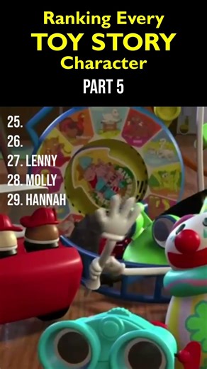 Every Toy Story Character Ranked – Part 5 (#25–29)