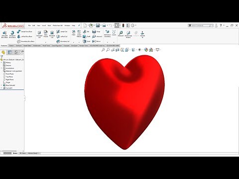 SolidWorks Surface Tutorial | Design Heart