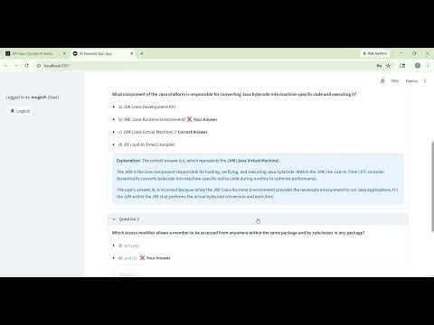 AI DRIVEN DYNAMIC QUIZ GENERATOR