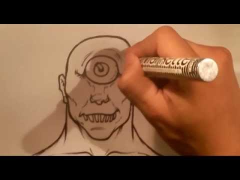 How to Draw a Cyclops - Easy Things to Draw
