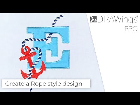 How to craft a Realistic Rope and Nautical Monogram