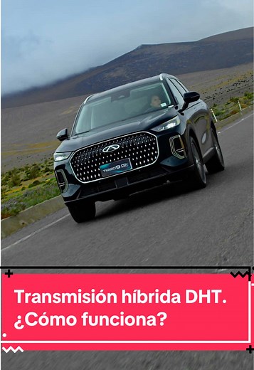 Transmisión híbrida DHT del Chery Tiggo 9 PHEV