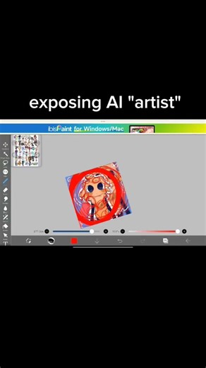 hi || This is a joke vid, the drawing is drawn by an alien I mean human, not ai