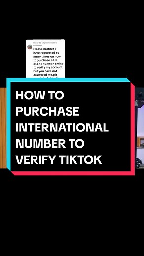 Replying to @shynnforever how to get an international virtual number to verify TikTok account verify TikTok account how to verify UK TikTok #verifytiktok #verifymyaccount #uktiktok #virtualnumber #uknumber #tiktoktips #tiktoktutorials #tiktoktutorial #foryou #fypシ゚viral #learnwithomateq Disclaimer: This video does not support any form of misuse. Every contents here are for education purposes