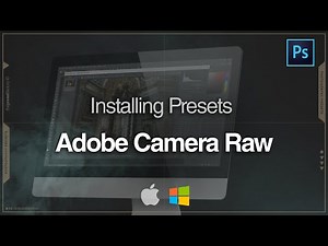 How To Install Presets in Adobe Camera Raw | Lightroom Tutorial 2020