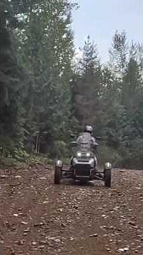 Can-Am Canyon deep in Canadian mountains conquers another rough forest road like the winner it is!