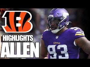 Jonathan Allen 2025 Highlights (Cincinnati Bengals) | 2026 NFL Free Agency