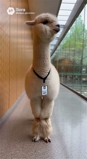 Zoo Security Turns Out to Be an Alpaca 😭🦙🚨