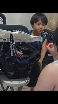 24V Rechargeable Toy Car Upgraded Variable Speed Pedal | Power Wheels Demo by Rider Kikomi & Takumi