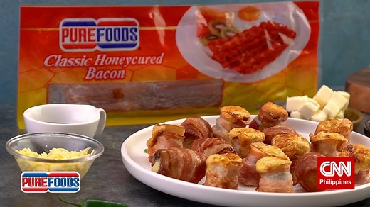251 reactions · 16 shares | Looking for quick and easy appetizer to serve to guests during the holiday celebrations? Here's a Purefoods Honeycured Bacon recipe you should try at home, the savory Bacon Shots! | NewsWatch Plus Philippines | Facebook