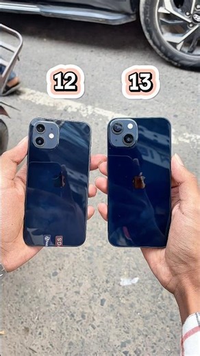 iPhone 12 Vs iPhone 13 || Camera Zoom Test! #shorts
