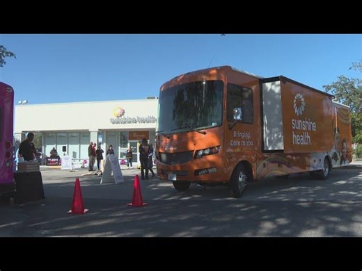 New mobile clinic by Sunshine Health aims to address child health care | Mission Mobile Medical