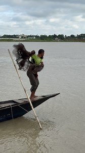 16K views · 49 reactions | Nicely Fishing on Boat with Cast Net | Fishing & Village Tradition | Facebook