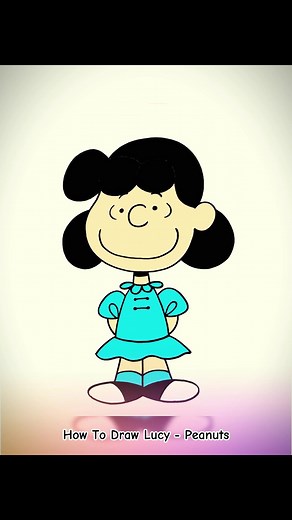 Step-by-Step Tutorial: How to Draw Lucy from Peanuts