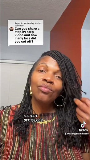 I Shaved a Section of My Micro Locs | Step-by-Step Maintenance #MicroLocs #LocJourney #ShavedLocs