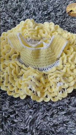 Comment faire une robe bébé au crochet 👇,How to crochet a dress 👇, طريقة عمل فستان بيبي كروشيه 👇