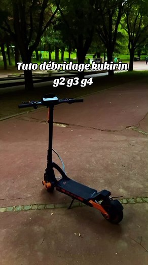 Tuto débridage Kukirin G2, G3, G4 sans bouton
