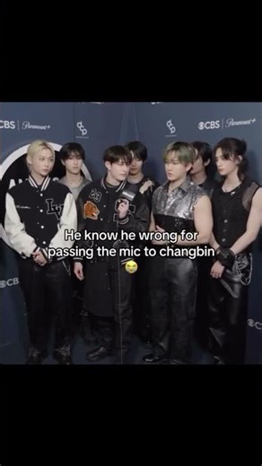 Why’d he do Changbin like that 😂 #kpop #shorts