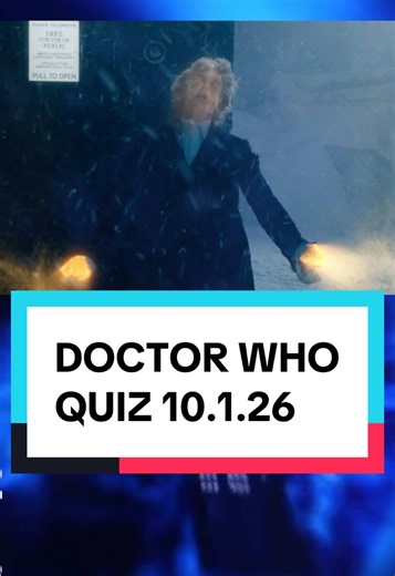 DOCTOR WHO QUIZ 🔥🔥 #doctorwho #petercapaldi #bbc #tardis #davidtennant