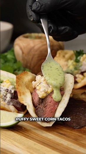How to Make Puffy Street Corn Tacos
