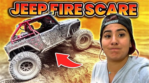 Close call: Jeep fire scare at Windrock