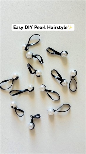 DIY Pearl Hair Hack | Easy Hairstyle Tutorial #DIYPearlHairstyle #EasyHairstyle #HairHack