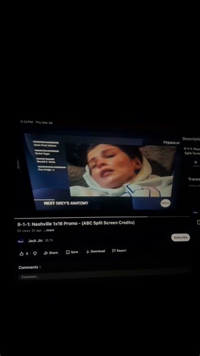 ABC split screen credits March 26 2026