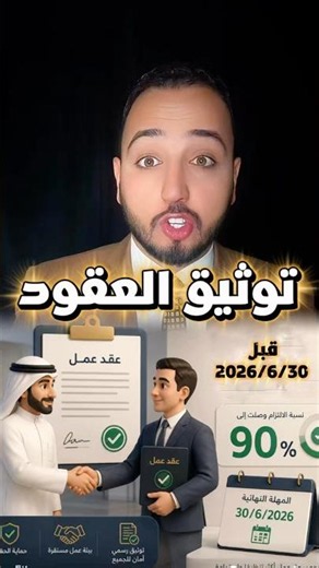 توثيق العقود قبل 2026/6/30 ✍️ #اكسبلور #كامري #محركات #سبايدرمان #دويتو #ترند #التجارة_الالكترونية