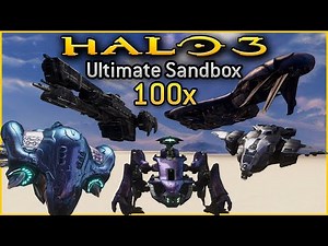 The Biggest Halo 3 Mod- Now 100x Bigger! (Scarabs, Pelicans, Longswords)