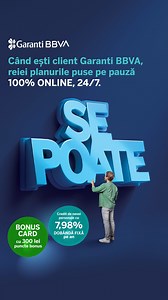 58K views · 200 reactions | Tu + Bonus Card =  Dacă ești clientul nostru (sau poate vrei să devii ), poți aplica pentru cardul de credit direct din aplicația noastră de Mobile Banking. Pe lângă un partener de shopping în rate fără dobândă, câștigi și 300 de lei sub formă de puncte bonus, direct pe card. #GarantiBBVA #SEPOATE #StartPlanuri #OnlineLending #BonusCard | Garanti BBVA Romania | Facebook