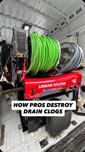 Grease, roots, scale, each clog needs a different approach. Watch our sewer and drain tech explain the different jetter heads we use to break up the mess and flush it out of your line. 👀 👉🏼 Comment “DRAIN” and we’ll reach out to schedule your FREE drain clear estimate. #drainclear #hydrojetting #seweranddrain #plumbing #plumber #clogs #backup #reel #reels #bluecollar #bluecollarboys #trades #homeservices #homeowner #specialoffer #protips #sewerline #frontrangeliving #colorado #coloradohomes #