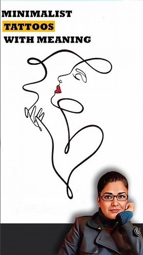Elegant Woman One Line Art | Minimalist Line Drawing