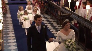 68K views · 169 reactions | What a magical day! Watch Princess Eugenie + Jack Brooksbank depart St. George's Chapel as a married couple ❤️‍ (Video: The Duke of York) | HELLO! Canada | Facebook