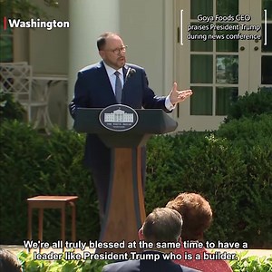 The CEO of food company Goya is facing an uproar over his praise for President Donald Trump, with some Latino families purging their pantries of the products. >> https://bit.ly/3ek4LPd | 12 On Your Side