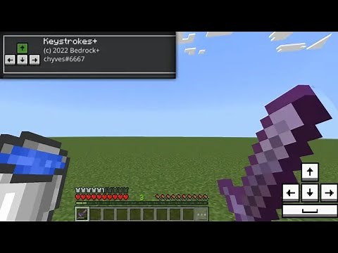Keystrokes Texture Pack For mcpe/mcbe 1.21+