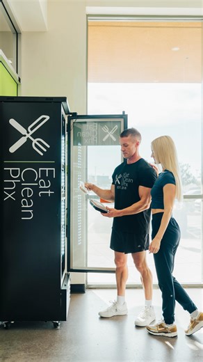 You asked for more locations… and we delivered! 🔥 Eat Clean Phx is now available at Fitness 1440 Gilbert 🤝 Crush your workout with top-of-the-line equipment & recovery, then fuel up with Arizona’s BEST meal prep, right after you train. Our vending machines make post-workout meals effortless. 🌱 Organic 🚫 Seed-oil free 📍 Local ⚡ Ready when you are Clean fuel. Real results! 💪🏼 #eatcleanphx - - - #fitness1440gilbert #azmealprep #azlocal #healthyfoodaz | EAT CLEAN PHX