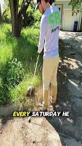 Police came to check on this home because everyone thought it was abandoned#story #lawncare #lawn