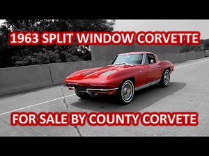 1963 SPLIT WINDOW CORVETTE FOR SALE BY COUNTY CORVETTE | SOLD |