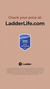 Smart term life insurance for busy people. | Ladder