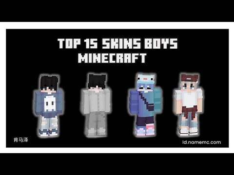 MINECRAFT TOP 15 SKINS BOYS