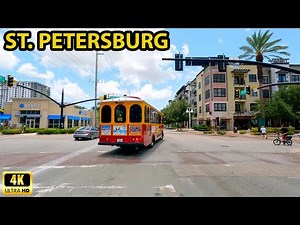 St. Petersburg Florida Driving Through