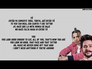Tattoo Rauw Alejandro ft Camilo (Remix) English Lyrics/Translation