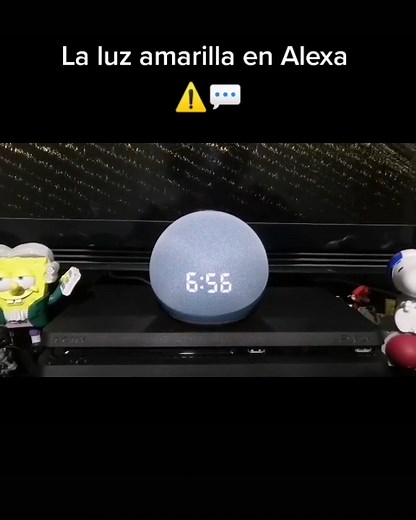 Significado de la luz amarilla en Alexa