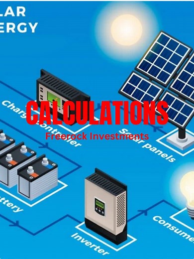 Solar panel energy calculations: BEFORE and AFTER. Comment #learnsolar #allthingselectrified #freerockinvestmentszw #solarenergy #zimtiktokers🇿🇼🇿🇼🇿🇼 #knowyourinverter #fypppppppppppppp #dcelectrician #fyp #viral_video #solarinspection #greenenergy #gosolar #elctricalworks #electricaltechnician