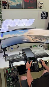 5.3M views · 71K reactions | The ultimate flight sim upgrades I’ve levelled up my Flight sim setup with just a few goodies from Moza ✈️ We’ve got the MTP Throttle panel with the MTLP landing panel, the MFY Yoke handle and the star of the show the AY210 FORCE FEEDBACK Yoke Base 朗 These items as usual are just absolute top tier and what great fun to use, you’ll be seeing more of this 藍✈️#flightsim #moza #microsoft | developeradam | Facebook