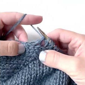 How to pick up stitches for borders on knitting