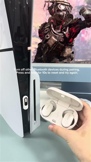 How to connect your AirPods to PS5 using this adapter. #bluetoothadapter #ps4 #ps5 #playstation