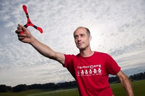 Keiner fängt den Bumerang schneller