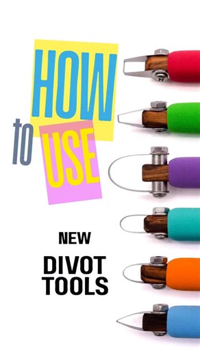 Wondering how to start using our divot tools on your pottery? Hold these tools at an angle to your piece to get started with a corkscrew motion, then twist the tool from a straight position until the blade creates the divot at the depth you want. Share your tips or questions below! 🕳️⭕️🔘🧀 | DiamondCore Tools